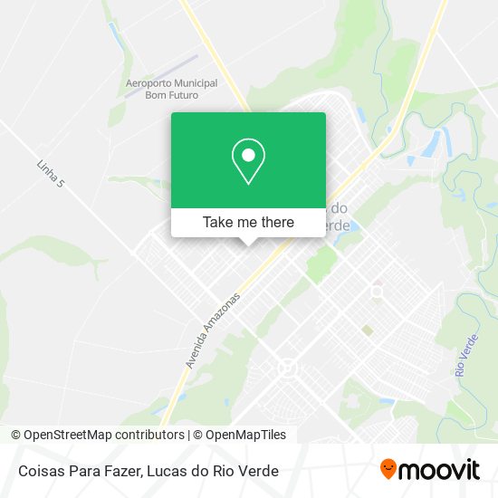 Mapa Coisas Para Fazer