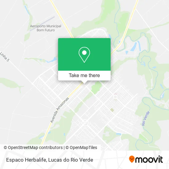 Espaco Herbalife map