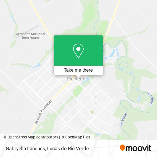 Gabryella Lanches map