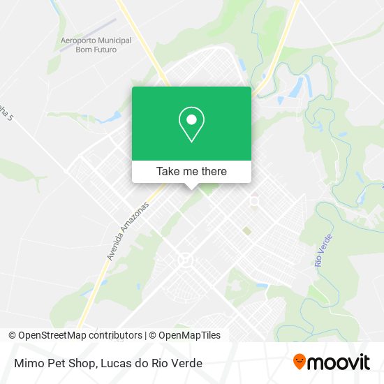 Mapa Mimo Pet Shop