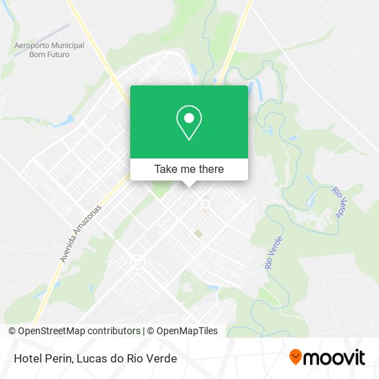 Mapa Hotel Perin