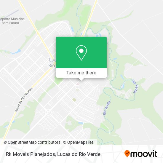 Mapa Rk Moveis Planejados