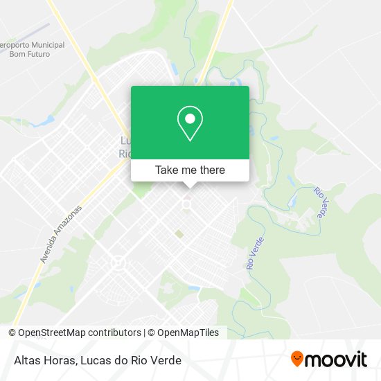 Altas Horas map