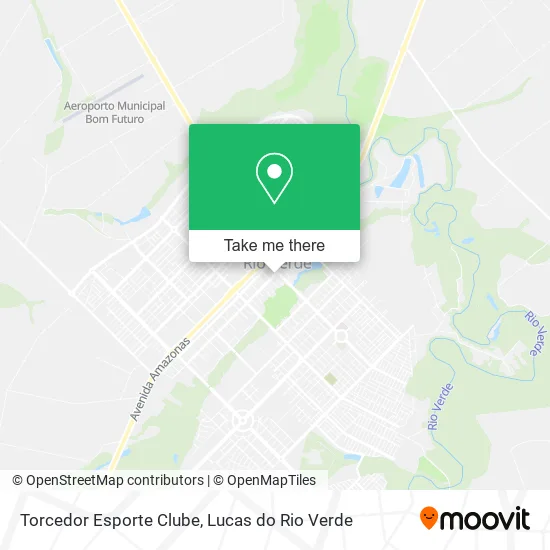 Torcedor Esporte Clube map