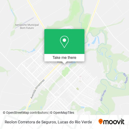 Mapa Reolon Corretora de Seguros