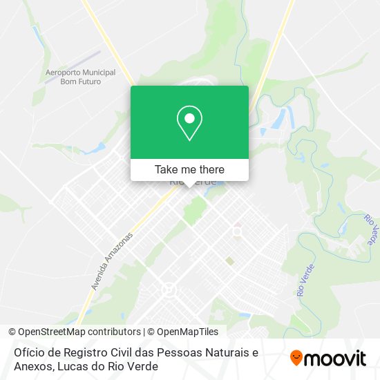 Ofício de Registro Civil das Pessoas Naturais e Anexos map