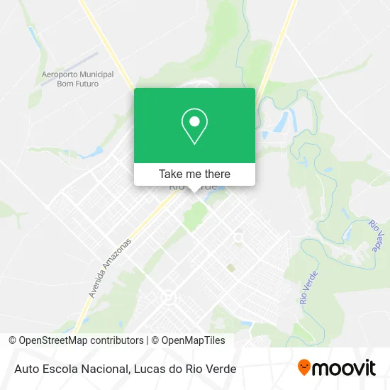 Auto Escola Nacional map