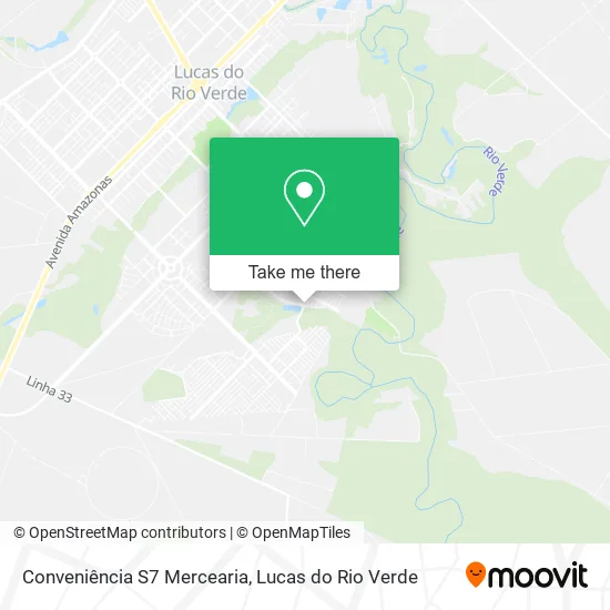 Conveniência S7 Mercearia map