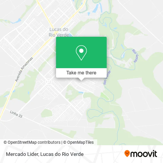 Mercado Lider map
