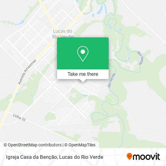 Igreja Casa da Benção map