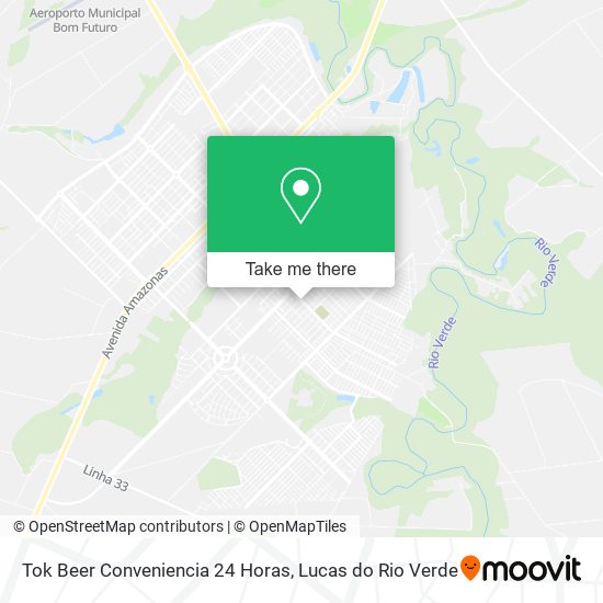 Tok Beer Conveniencia 24 Horas map