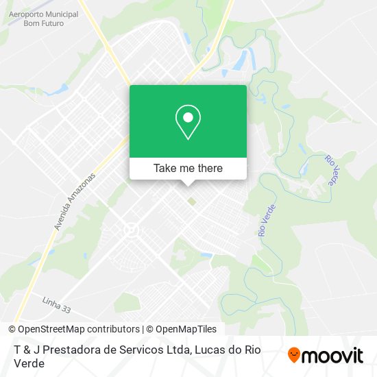 T & J Prestadora de Servicos Ltda map