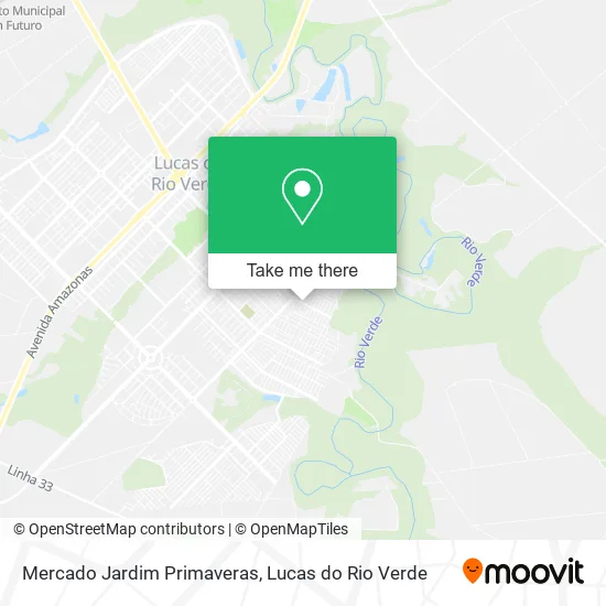 Mercado Jardim Primaveras map