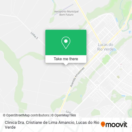Clinica Dra. Cristiane de Lima Amancio map