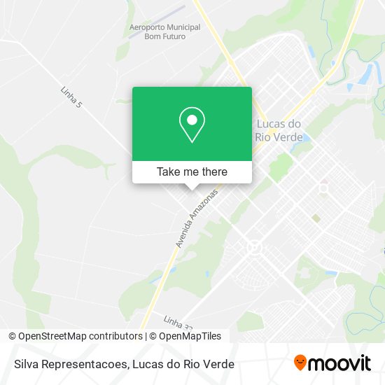 Silva Representacoes map