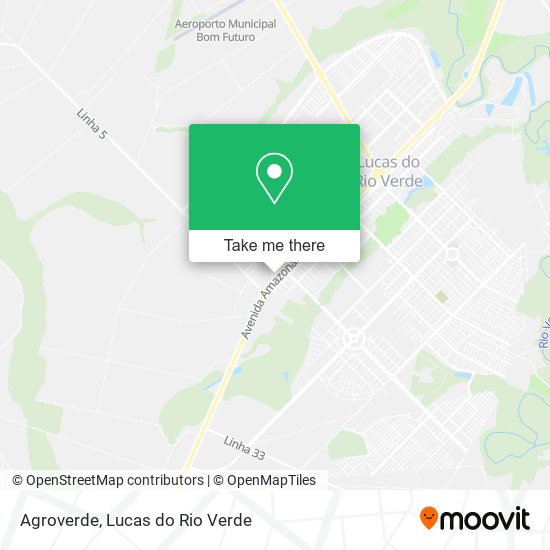 Agroverde map