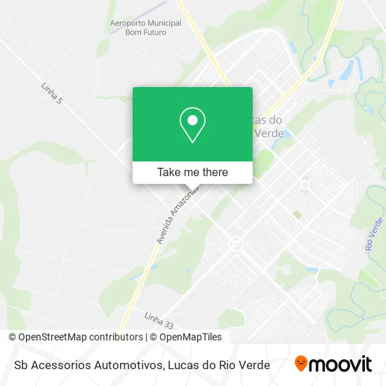 Sb Acessorios Automotivos map