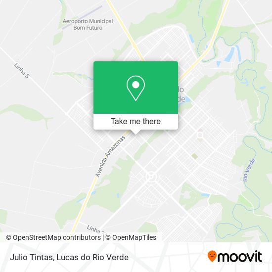 Julio Tintas map