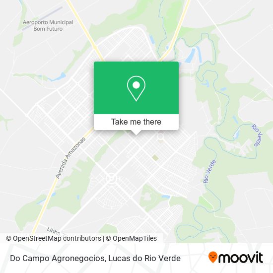 Do Campo Agronegocios map