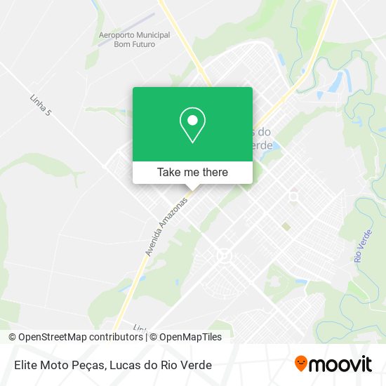 Elite Moto Peças map