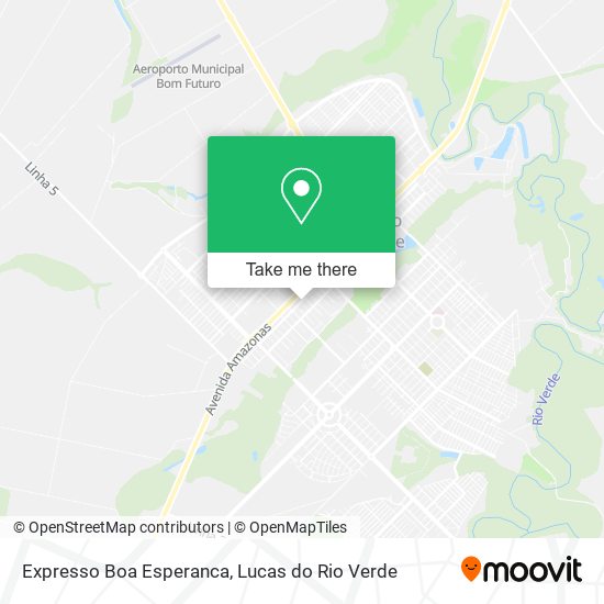 Expresso Boa Esperanca map
