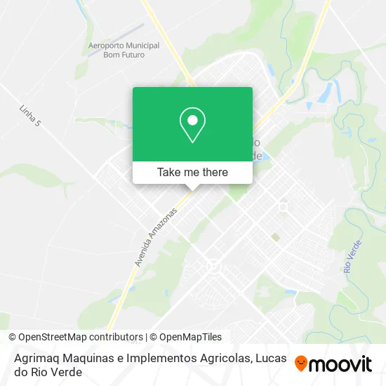 Agrimaq Maquinas e Implementos Agricolas map