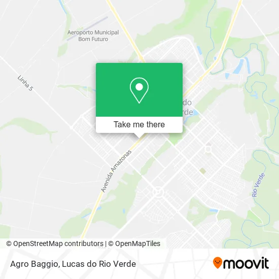 Agro Baggio map