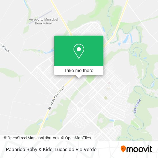 Paparico Baby & Kids map