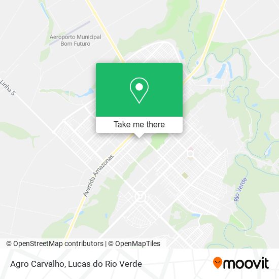 Agro Carvalho map