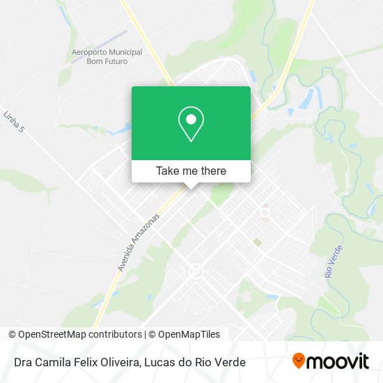 Dra Camila Felix Oliveira map