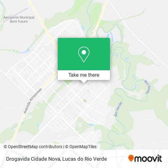 Drogavida Cidade Nova map