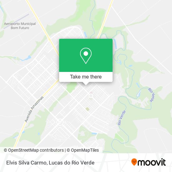 Elvis Silva Carmo map