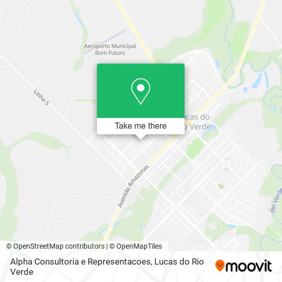 Mapa Alpha Consultoria e Representacoes