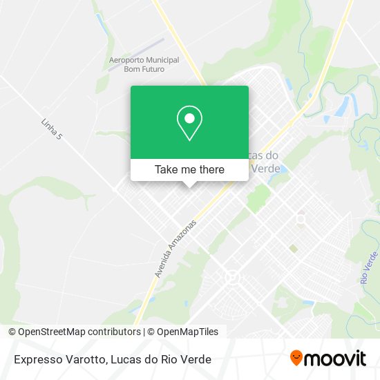 Expresso Varotto map
