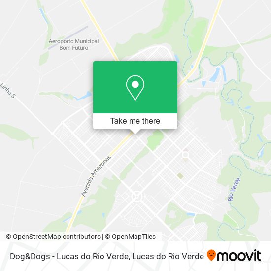 Dog&Dogs - Lucas do Rio Verde map