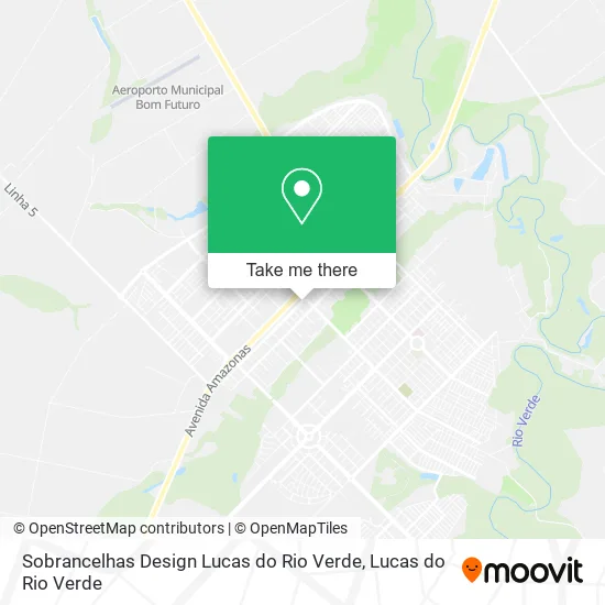 Sobrancelhas Design Lucas do Rio Verde map