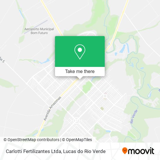 Carlotti Fertilizantes Ltda map