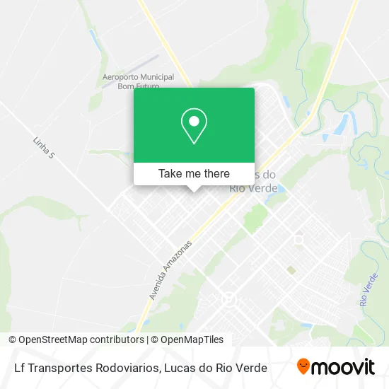 Lf Transportes Rodoviarios map