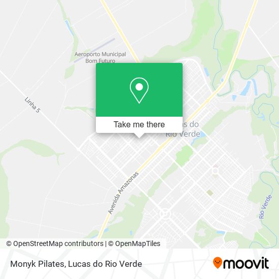 Monyk Pilates map