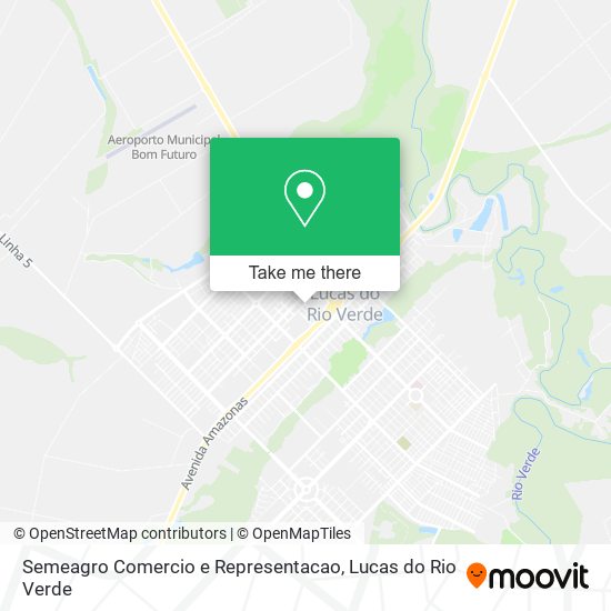 Semeagro Comercio e Representacao map