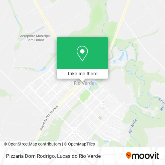 Pizzaria Dom Rodrigo map