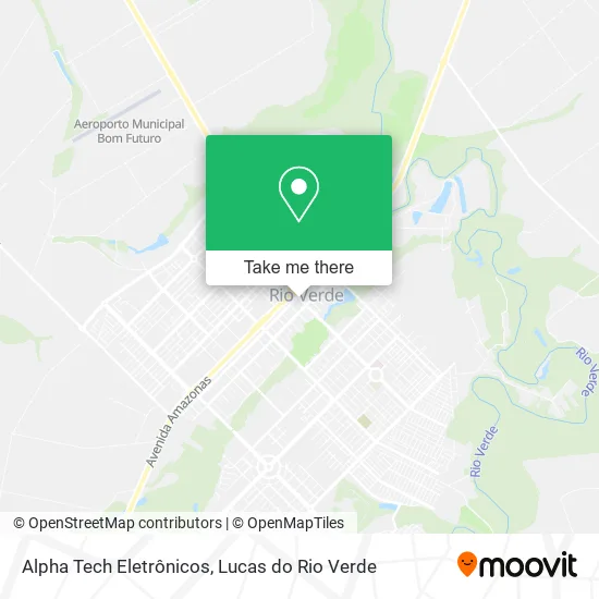 Alpha Tech Eletrônicos map