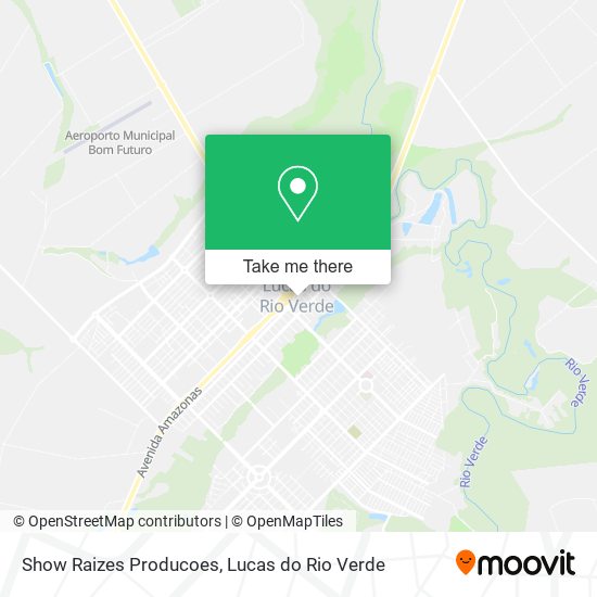 Show Raizes Producoes map