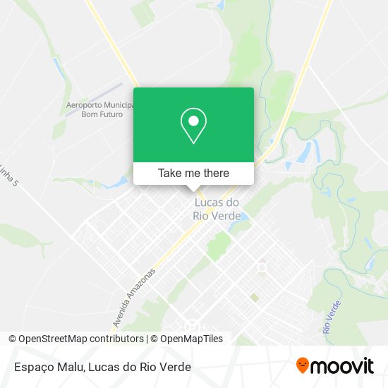 Espaço Malu map