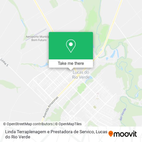 Linda Terraplenagem e Prestadora de Servico map