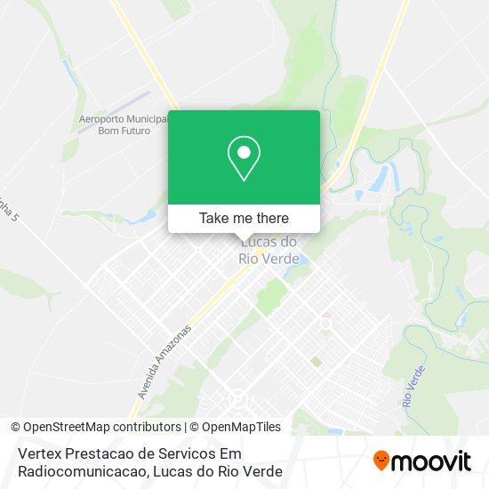 Vertex Prestacao de Servicos Em Radiocomunicacao map