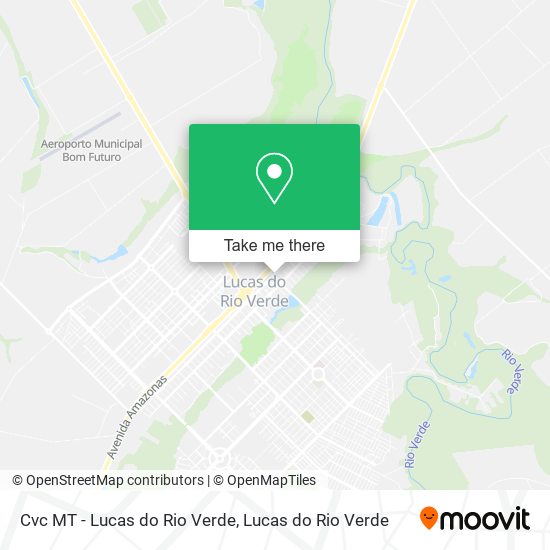 Cvc MT - Lucas do Rio Verde map