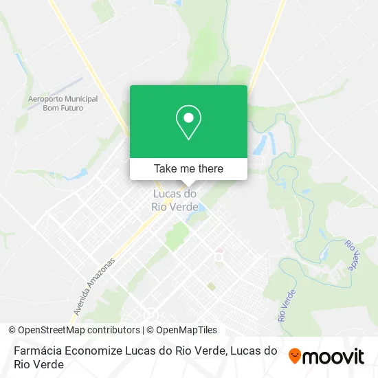 Farmácia Economize Lucas do Rio Verde map