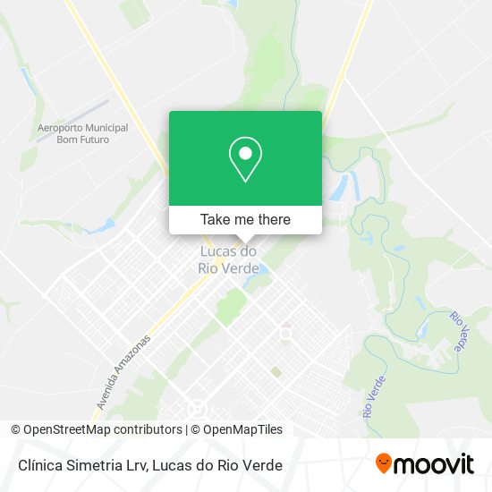 Clínica Simetria Lrv map