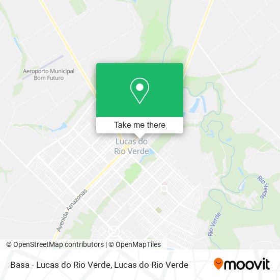 Basa - Lucas do Rio Verde map